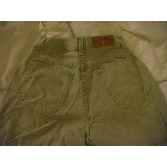 Vintage Denim Riders light blue womens 10M mom shorts higher waisted - Picture 7 of 9